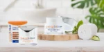 Hyaluron - SKIN Care protection and moisturizing with orangeblue