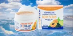Body Scrub orangeblue, natural with the power of olive and apricot kernels